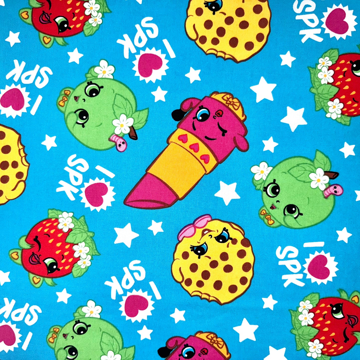 Shopkins Licensed Fabric by Springs Creative 2013 - Fat Quarter