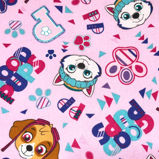 Paw Patrol Licensed Cotton Fabric by David Textiles - Fat Quarter