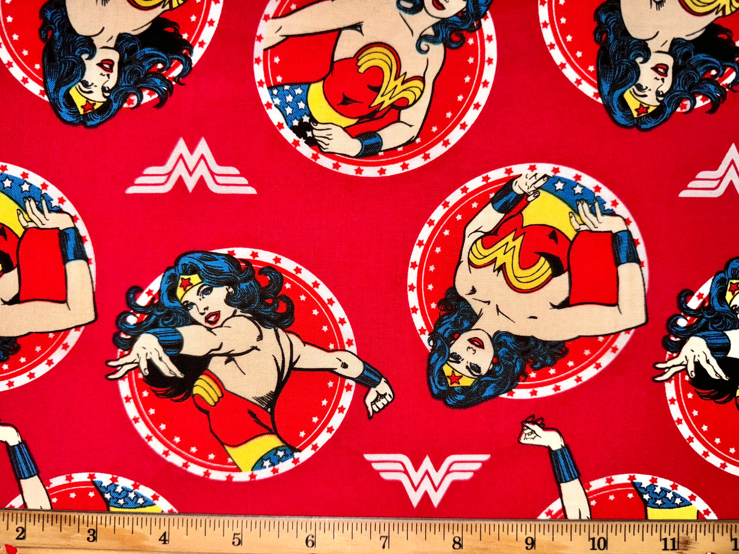 Wonder Woman Cotton Licensed Fabric, DC Comics, Justice League