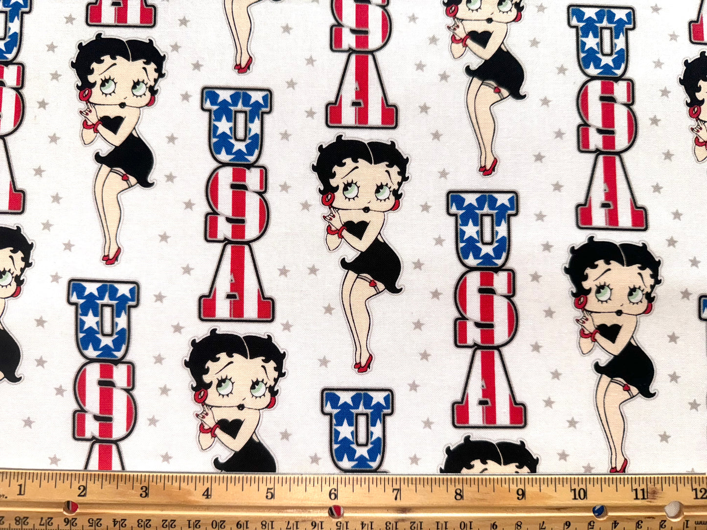 Betty Boop Licensed Fabric by Camelot Studios - Fat Quarter