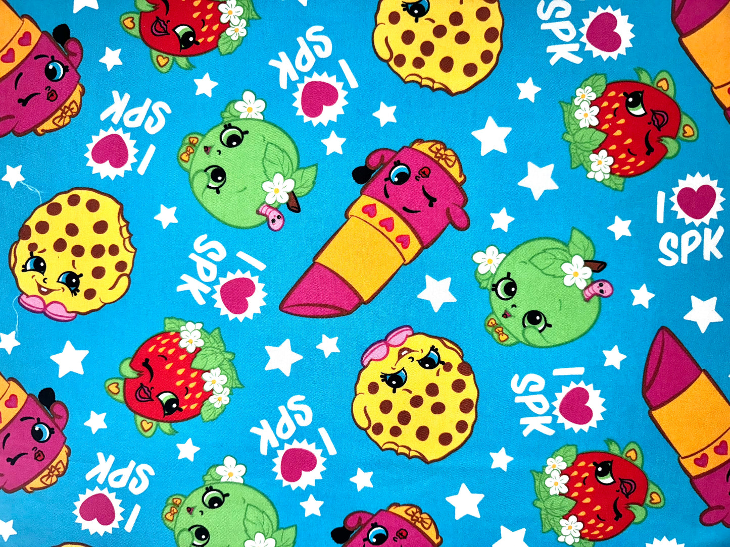 Shopkins Licensed Fabric by Springs Creative 2013 - Fat Quarter