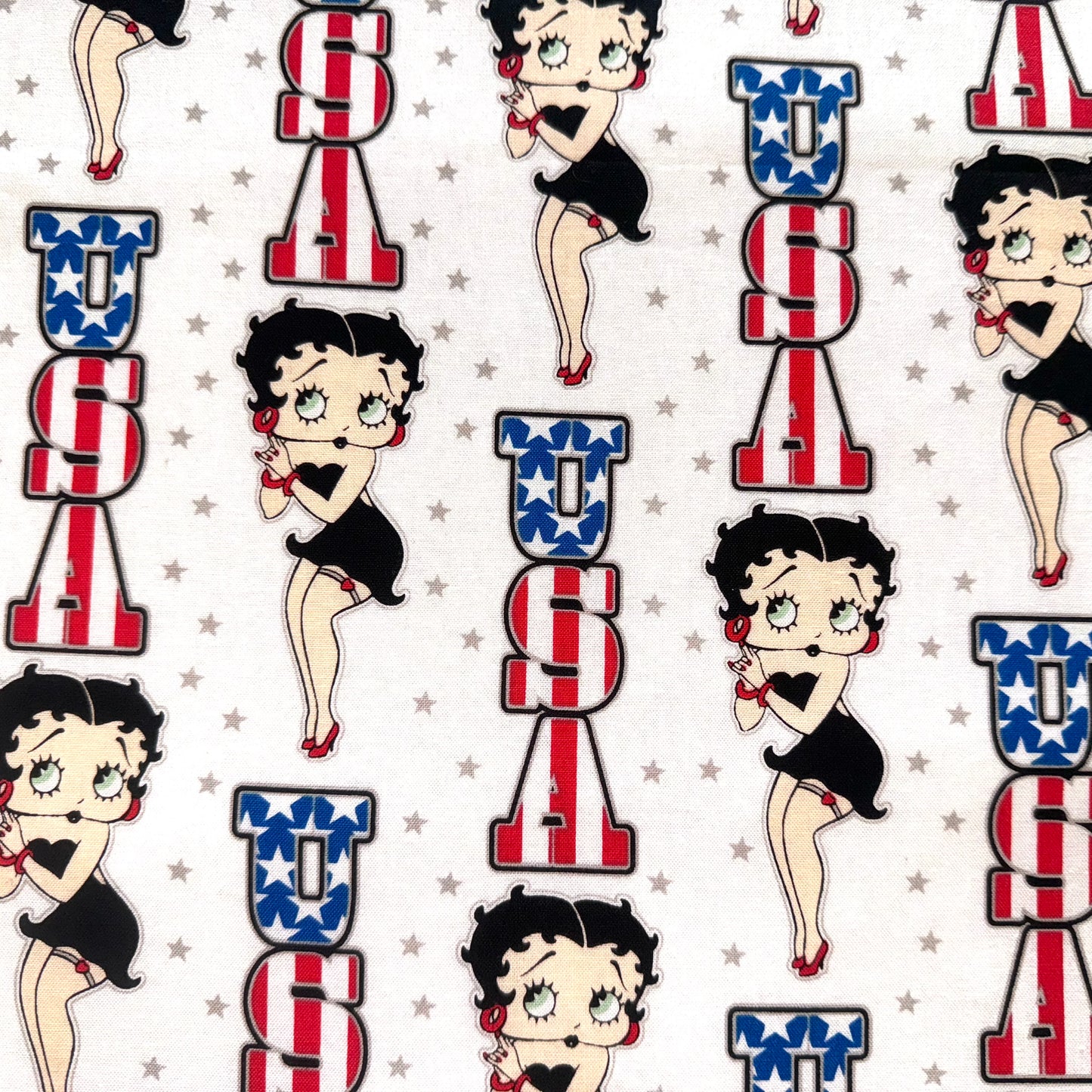 Betty Boop Licensed Fabric by Camelot Studios - Fat Quarter