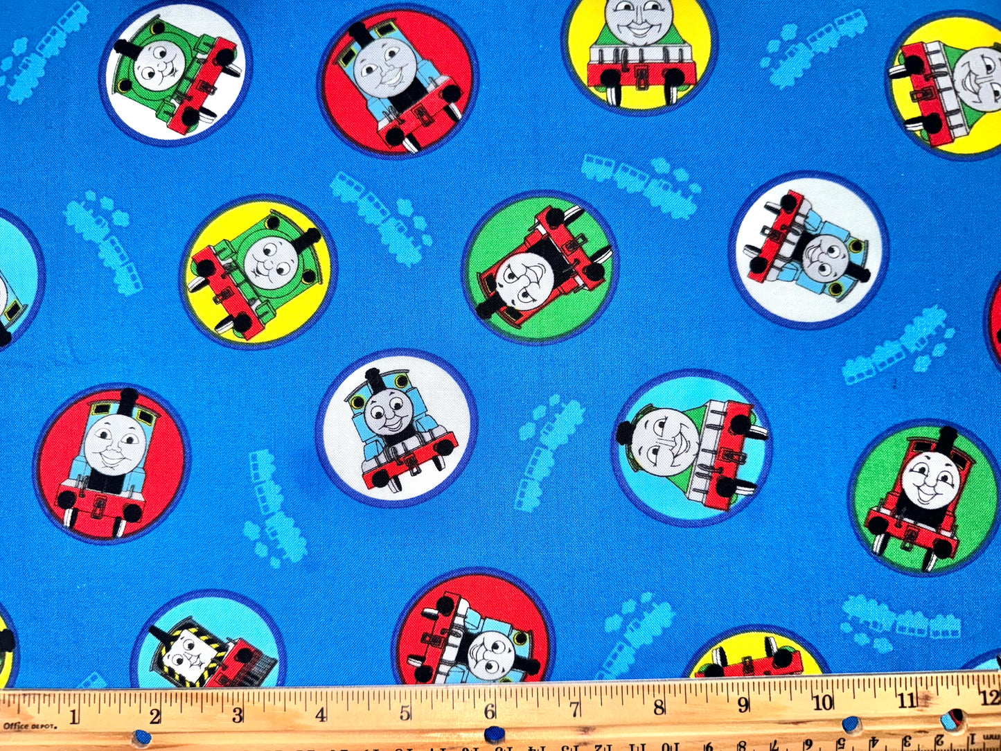 Rare Thomas & Friends Licensed Fabric by Cranston - Fat Quarter