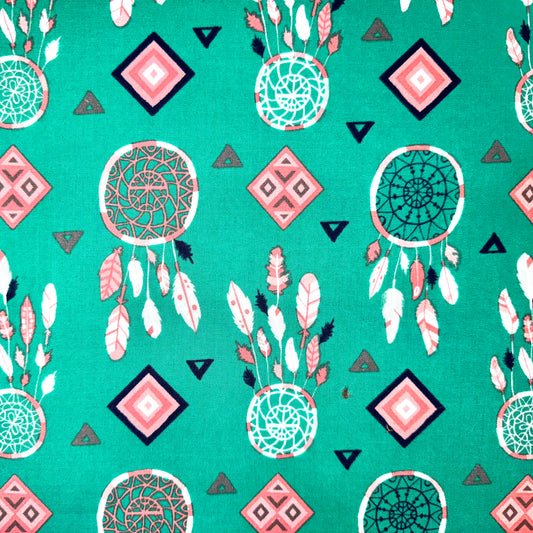 Dream Catcher Cotton Fabric - Half Yard