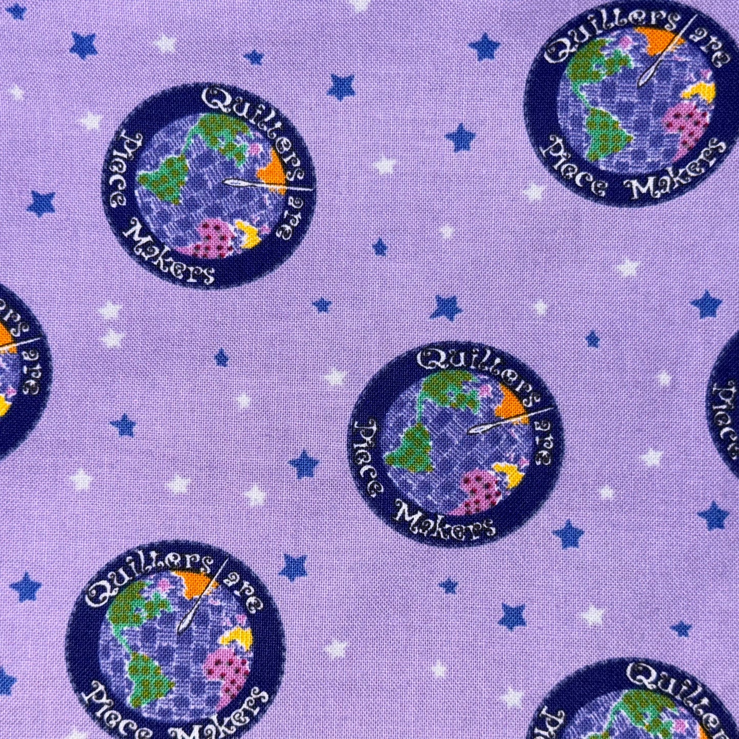 Quilters Purple Cotton Fabric by the Yard