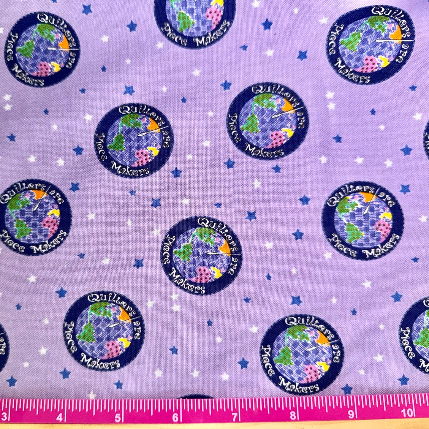 Quilters Purple Cotton Fabric by the Yard